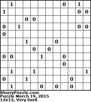 Binary Puzzle