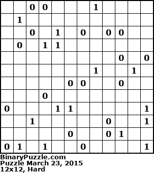 Binary Puzzle