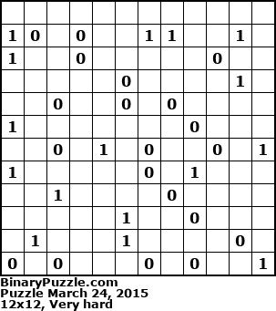 Binary Puzzle