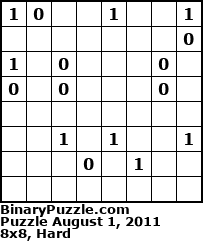 Binary Puzzle