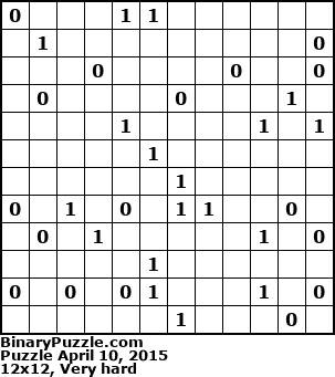 Binary Puzzle