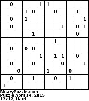 Binary Puzzle