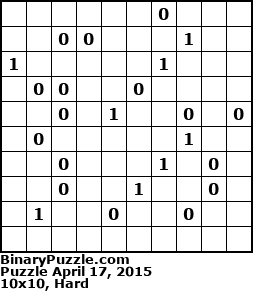 Binary Puzzle