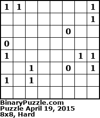 Binary Puzzle