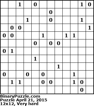Binary Puzzle