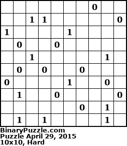 Binary Puzzle