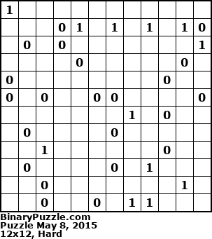 Binary Puzzle