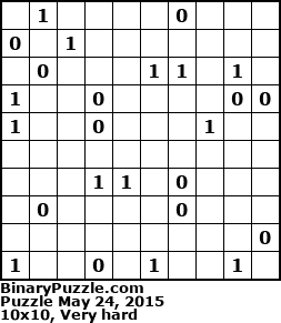 Binary Puzzle
