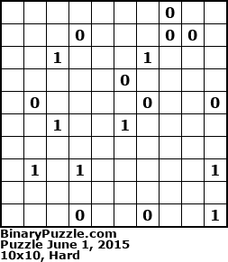 Binary Puzzle