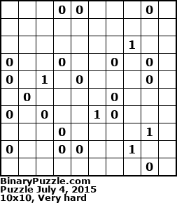 Binary Puzzle