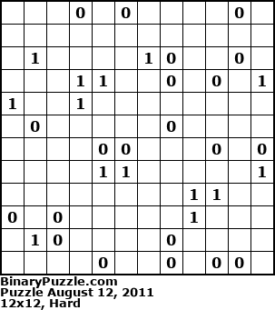 Binary Puzzle