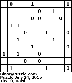 Binary Puzzle
