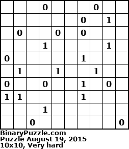 Binary Puzzle