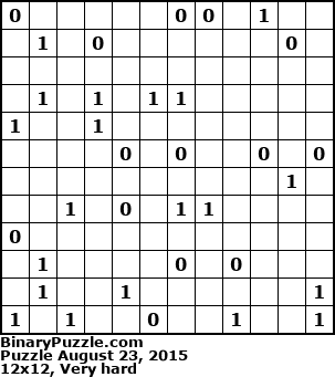 Binary Puzzle