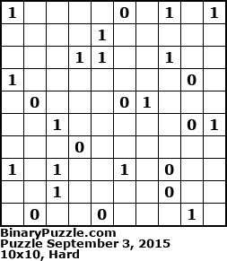 Binary Puzzle