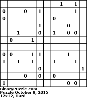 Binary Puzzle