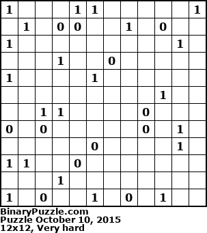 Binary Puzzle