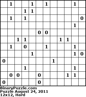Binary Puzzle