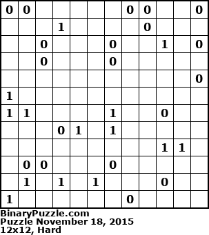 Binary Puzzle