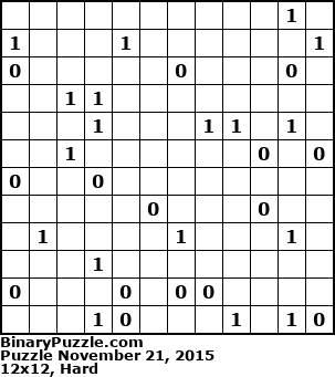 Binary Puzzle
