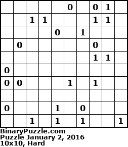 Binary Puzzle