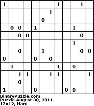 Binary Puzzle