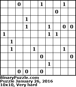 Binary Puzzle