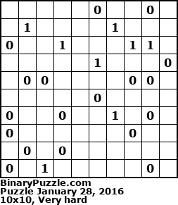 Binary Puzzle