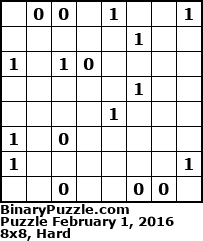 Binary Puzzle