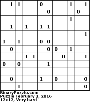 Binary Puzzle