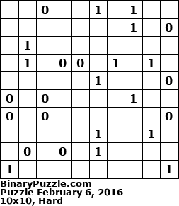 Binary Puzzle