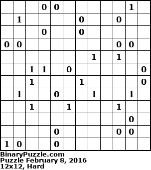 Binary Puzzle