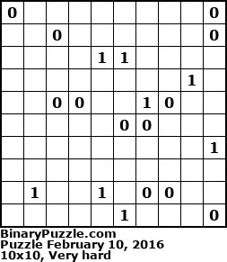 Binary Puzzle