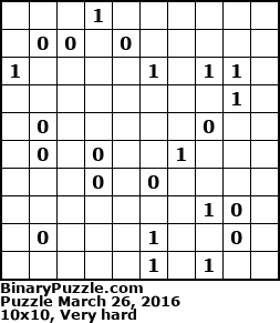 Binary Puzzle