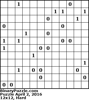 Binary Puzzle