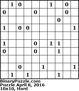 Binary Puzzle