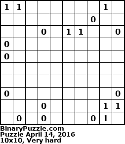 Binary Puzzle
