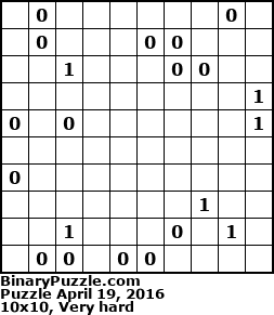 Binary Puzzle