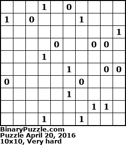 Binary Puzzle