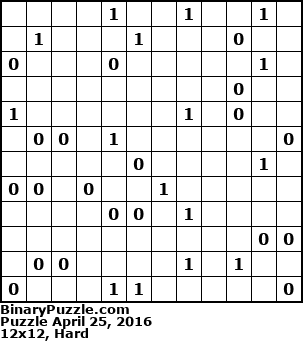 Binary Puzzle
