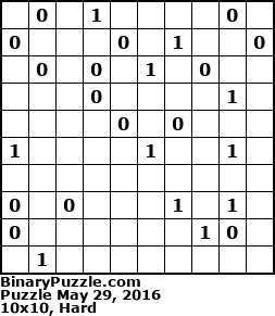 Binary Puzzle