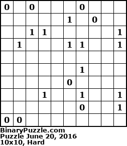 Binary Puzzle