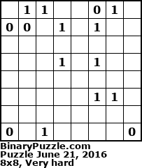Binary Puzzle