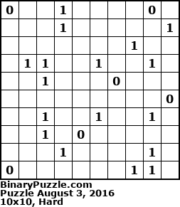 Binary Puzzle