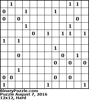 Binary Puzzle