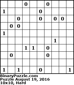 Binary Puzzle