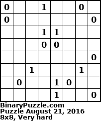 Binary Puzzle