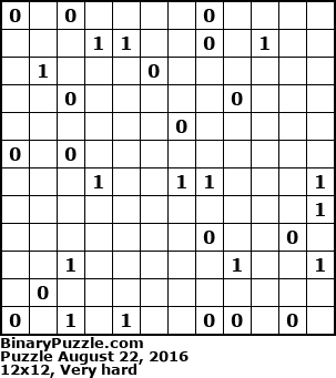 Binary Puzzle