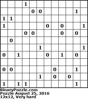 Binary Puzzle