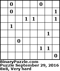 Binary Puzzle